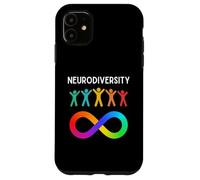 Neurodiversity Neurodivergent Rainbow Affinity ADHD Autism Custodia per iPhone 11