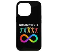 Neurodiversity Neurodivergent Rainbow Affinity ADHD Autism Custodia per iPhone 13 Pro