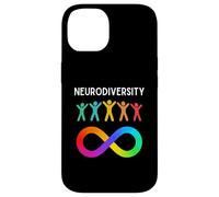 Neurodiversity Neurodivergent Rainbow Affinity ADHD Autism Custodia per iPhone 14