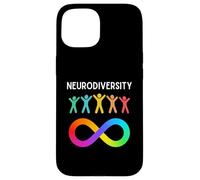 Neurodiversity Neurodivergent Rainbow Affinity ADHD Autism Custodia per iPhone 15