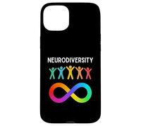 Neurodiversity Neurodivergent Rainbow Affinity ADHD Autism Custodia per iPhone 15 Plus