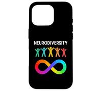 Neurodiversity Neurodivergent Rainbow Affinity ADHD Autism Custodia per iPhone 16 Pro