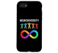 Neurodiversity Neurodivergent Rainbow Affinity ADHD Autism Custodia per iPhone SE (2020) / 7/8