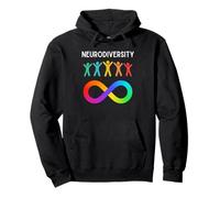 Neurodiversity Neurodivergent Rainbow Affinity ADHD Autism Felpa con Cappuccio