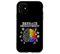 Neurodiversity Shirt | Embrace ADHD Autism ASD Tshirt Custodia per iPhone 11