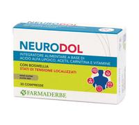 Farmaderbe Neurodol Integratore Sistema Nervoso Acido Lipoico 30 Compresse