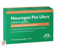 NBF Neurogen Pet Ultra 30 compresse per CANI e GATTI → Invecchiamento Cerebrale