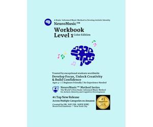 NeuroMusic™ Workbook Level 1: Full Color Edition | Beginner Piano Theory for Young Learners