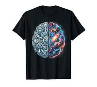 Neuroscienze cerebrali Colorate Scienza Arte Neurologo Maglietta