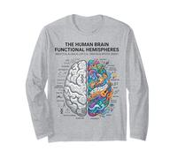 Neuroscienze Cervello analitico vs Concetto di Mente Creativa Maglia a Manica