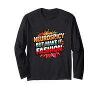 Neurospezie, ma rendilo alla moda, ADHD Neurodiversità Autismo Maglia a Manica