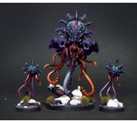 Neurotyrant Tyranids Leviathan warhammer 40K COMMISSIONE dipinto