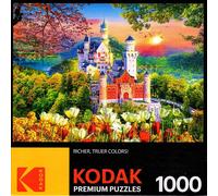 Neuschwanstein Medievale Castello Germania 1000 Pezzi KODAK Premium Puzzle