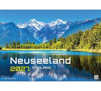 Neuseeland - Das Land der langen weißen Wolke - 2027 - Kalender DIN A2: Der Wandkalender mit den schönsten Motiven aus Neuseeland für das Jahr 2027 im extragroßen Format DIN A2 (ca. 60 x 42 cm)!