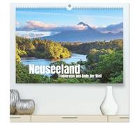 Neuseeland - Traumreise ans Ende der Welt (hochwertiger Premium Wandkalender 2026 DIN A2 quer), Kunstdruck in Hochglanz: Eine Reise zu den schönsten Orten auf der Süd- und Nordinsel Neuseelands