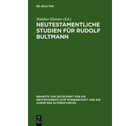 Neutestamentliche Studien für Rudolf Bultmann (Copertina rigida)