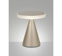FABAS LUCE 3386-35-225 LAMPADA DA TAVOLO LED NEUTRA 12W 1080lm ORO OPACO TOUCH