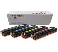 HP Toner compatibile Nero per CC530A/CE410X/CF380A/X e Canon 718BK – 3.5K