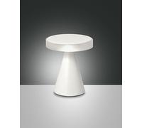FABAS LUCE 3386-34-102 LAMPADA DA TAVOLO LED NEUTRA 8W 720lm TOUCH COLOR BIANCO