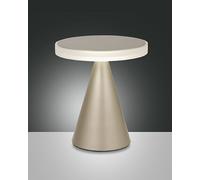 FABAS LUCE 3386-35-225 LAMPADA DA TAVOLO LED NEUTRA 12W 1080lm ORO OPACO TOUCH