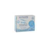 Neutraderm Baby Sapone Sugras Dolcezza 3 in 1 100g - Sapone detergente