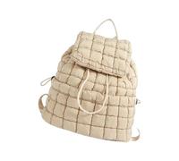 Neutral Color Practical Backpack for Men and Women with Large Capacity and Easy Organization for Travel and Commute Nylon Backpack