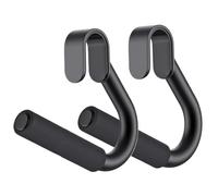 Neutralgriff Klimmzuggriffe - Rutschfeste Gym Accessoires | Fitness Klimmzug Griffe Kreuzheben Rudergriffe - Für Kreuzheben Rudern Langhantel Rücken Zuhause Reisen Indoor Tägliches Training Sportler M