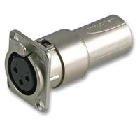 NEUTRIK - Adattatore passante XLR, presa a spina