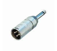 Connettore maschio XLR/Spina jack mono 6.3 mm