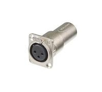Neutrik adattatore XLR Argento Maschio-Femmina 1,5 kV