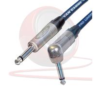 Neutrik Angolato Jack a Jack, Van Damme Cavi. Amp Testa Collegamento Cavo Blu