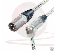 Neutrik Angolato Jack Trs a Maschio XLR Cavo. Van Damme Starquad Bilanciato Cavo
