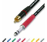 Neutrik Bantam Jack Rca Phono. 4.4mm A 6mm Spine (Rosso) . Van Damme
