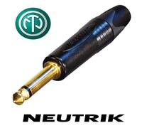 Neutrik Chitarra Jack a Jack Fx Patch Cavo. Sommer Spirit Sc Cavo Nero & Oro