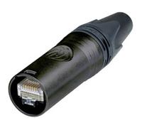 Neutrik Connettore etherCON NE8MX6-B-T Spina dritta Numero di poli 8P8C Nero 1