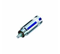 Neutrik, Connettore maschio diritto RCA compatto e robusto, Argento