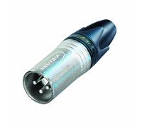 Neutrik, Connettore per cavo maschio XLR a 3 pin Custodia in nichel NC3MXX
