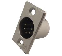 NEUTRIK Connettore XLR Maschile a 5 Poli NC5MP per Pannello