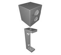 Neutrik DMX Connector Wall Mount Box for Professional Audio Equipment