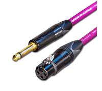 Neutrik Femmina XLR A Mono Jack Cavo. Van Damme Lungo Microfono / Dj Mixer / Amp