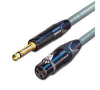 Neutrik Femmina XLR A Mono Jack Cavo. Van Damme Lungo Microfono / Dj Mixer / Amp