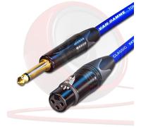 Neutrik Femmina XLR A Mono Jack Cavo. Van Damme Lungo Microfono / Dj Mixer / Amp