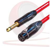 Neutrik Femmina XLR A Mono Jack Cavo. Van Damme Lungo Microfono / Dj Mixer / Amp