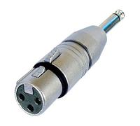 Neutrik Adattatore Convertitore NA2FP Femmina XLR a Jack Mono 1/4'
