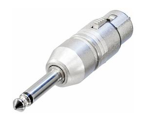 Neutrik NA2FP Adattatore XLR Presa XLR - Spina jack da 6.3 mm Mono 1 pz.