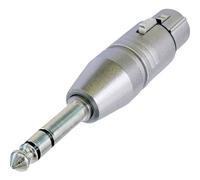 Neutrik NA3FP Adattatore XLR Presa XLR - Spina jack da 6.3 mm Stereo 1 pz.
