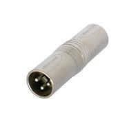 Neutrik NA3MM Adattatore Convertitore 3 Poli XLR Maschio a 3 Pin XLR Maschio