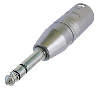 Neutrik NA3MP Adattatore XLR Spina XLR - Spina jack da 6.3 mm Stereo 1 pz.