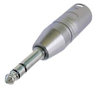 Neutrik NA3MP Adattatore XLR Spina XLR - Spina jack da 6.3 mm Stereo 1 pz.