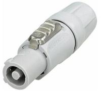 NEUTRIK NAC3FCB CONNETTORE POWERCON OUT GRIGIO PRESA USCITA 16A